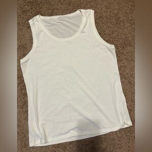 Zyia White Sleeveless Tank Top